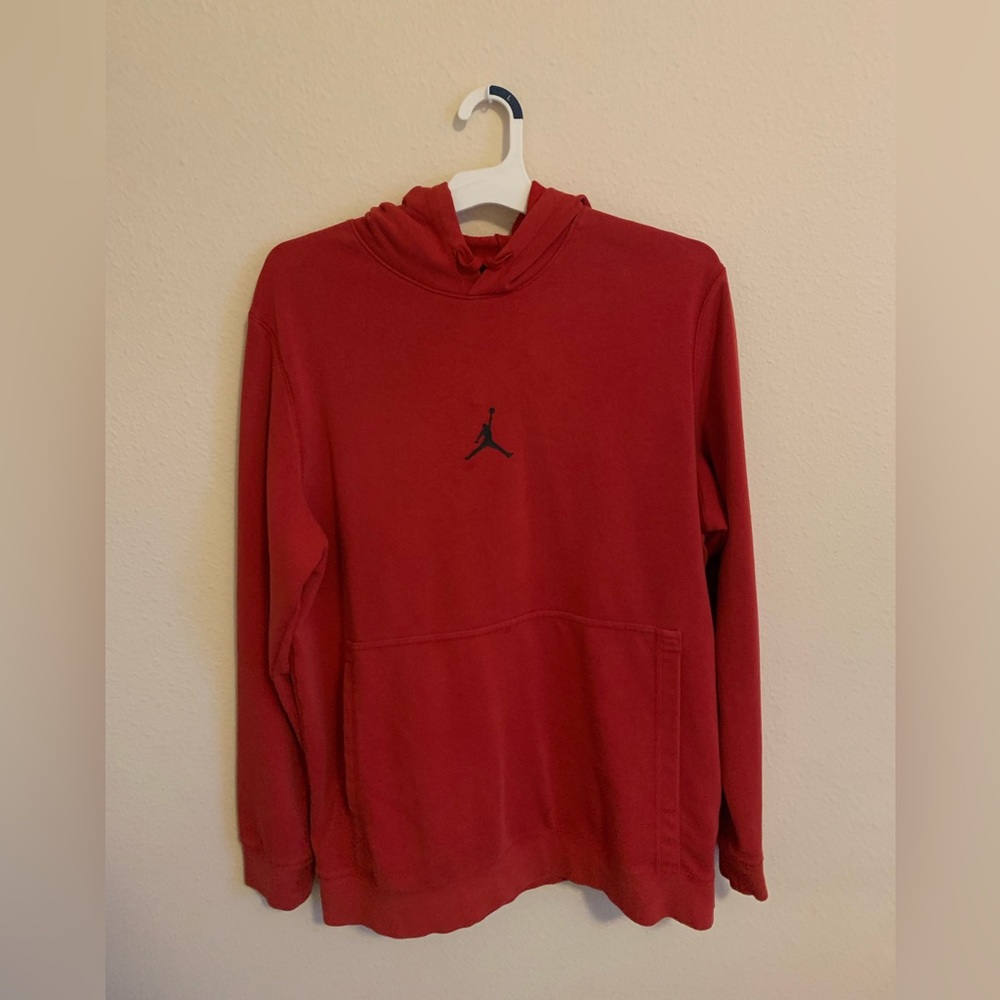 Jordan red hoodie